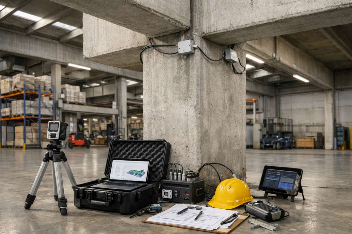 Analisi strutturale di un capannone industriale per valutare adeguamento o miglioramento sismico