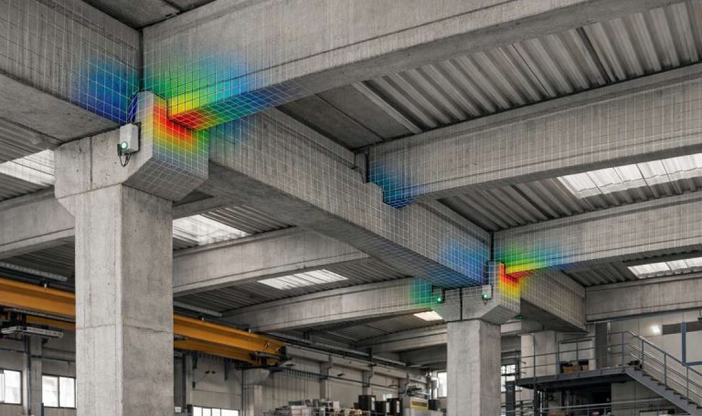 Modellazione strutturale FEM applicata a un edificio industriale in cemento armato