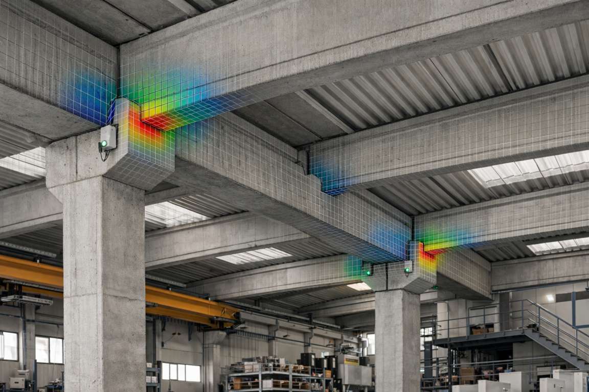 Modellazione strutturale FEM applicata a un edificio industriale in cemento armato