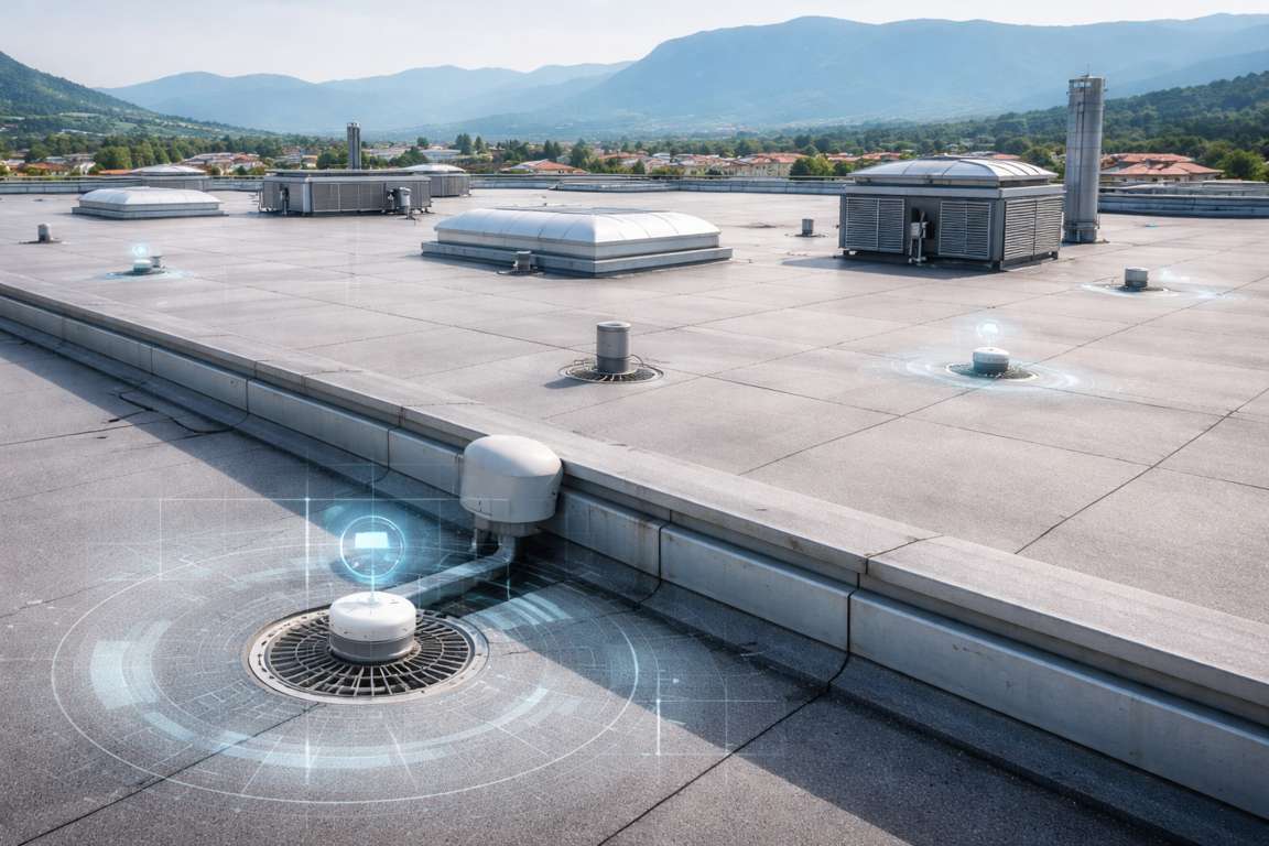 Tecnologia per manutenzione predittiva applicata a edificio industriale