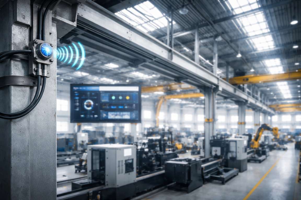 Tecnologia per manutenzione predittiva applicata a edificio industriale